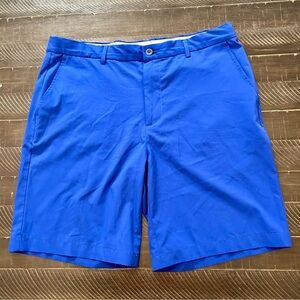 Vibrant Blue Greg Norman Attack Life Golf Shorts - Men's Size 34 - Like New!